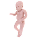 Unpainted 20inch Lifelike Reborn Girl Doll Kits Blank Full Body Vinyl Doll Mold DIY Making Accessories