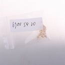 12 Pieces 1/12 Miniature Dollhouse Vintage Hardware Wooden Door Drawer Handles Dolls House Furniture Accessories
