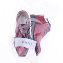 Delicate Red Laced Leather Shoes Outfit for 1/3 BJD SD17 Uncle DOD AOD Hound Dolls Accessories