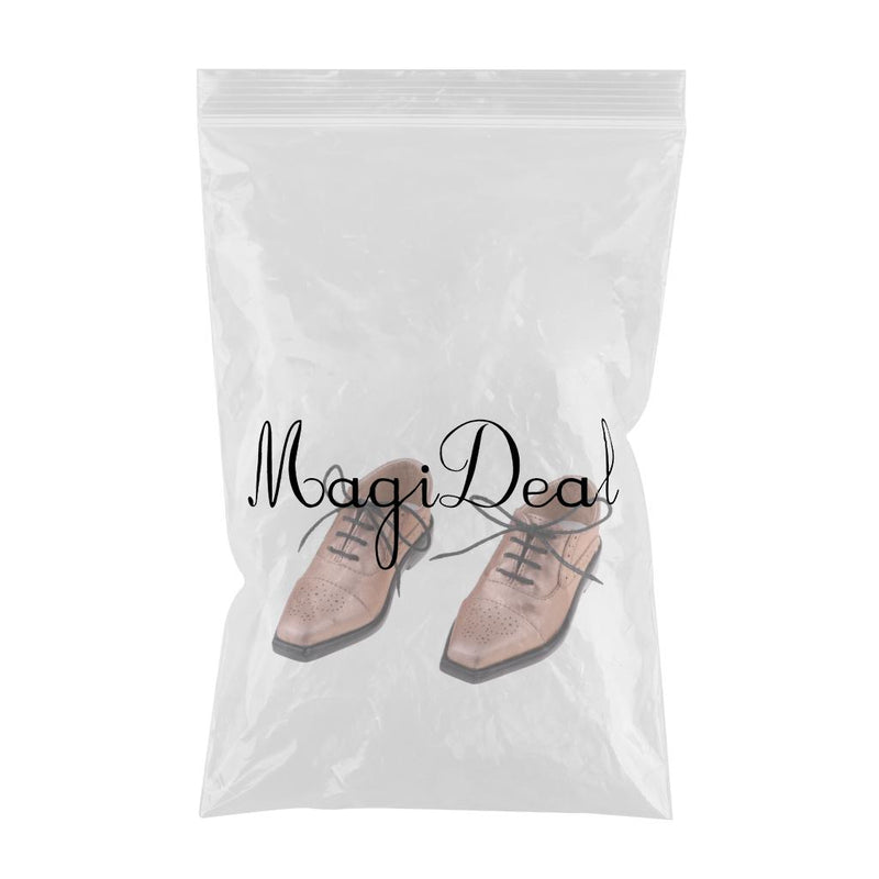 1/3 BJD SD17 Uncle Shoes Laced Leather Shoes for MSD SD DOD Ball Jointed Doll Outfit Champagne Color