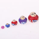 Russian Wooden Nesting Dolls Matryoshka Hand Painted Colorful Flower 10PCS