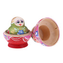 Russian Wooden Nesting Dolls Matryoshka Hand Painted Colorful Flower 10PCS