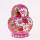 10 Pieces Hand Painted Flower Girls Wooden Russian Nesting Dolls Matryoshka Set