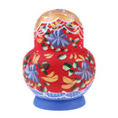 10pcs Russian Nesting Dolls Handcrafted Girls Russian Matryoshka Colorful