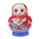 10pcs Russian Nesting Dolls Handcrafted Girls Russian Matryoshka Colorful