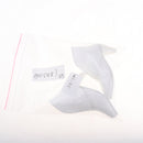 Pair of High Heeled PU Leather Shoes Pointed Boots For 1/3 BJD Dollfie LUTS DOD LUTS MSD Doll Clothes Accs White