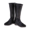 1/3 BJD Back Zip PU Leather Shoes Tall Boots For SD MSD DOD LUTS Dolls Black