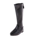 1/3 BJD Back Zip PU Leather Shoes Tall Boots For SD MSD DOD LUTS Dolls Black