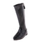 1/3 BJD Back Zip PU Leather Shoes Tall Boots For SD MSD DOD LUTS Dolls Black