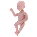 Handmade DIY 20inch Reborn Kit Silicone Head Body Limb Mold Blank Newborn Baby Boy Doll Christmas Gift