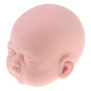 Handmade DIY 20inch Reborn Kit Silicone Head Body Limb Mold Blank Newborn Baby Girl Doll Christmas Gift