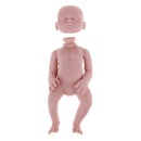 Handmade DIY 20inch Reborn Kit Silicone Head Body Limb Mold Blank Newborn Baby Girl Doll Christmas Gift