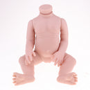 Handmade DIY 20inch Reborn Kit Silicone Head Body Limb Mold Blank Newborn Baby Girl Doll Christmas Gift