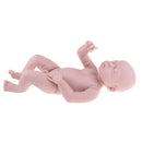 Real Touch Silicone 22inch Reborn Sleeping Baby Boy Doll Kits Head Full Limb Body Mold Adult Collections