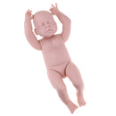 Handmade DIY 22inch Reborn Kit Silicone Head Body Limb Mold Blank Newborn Sleep Baby Girl Doll Christmas Gift