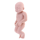 Handmade DIY 22inch Reborn Kit Silicone Head Body Limb Mold Blank Newborn Sleep Baby Girl Doll Christmas Gift
