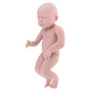 Handmade DIY 22inch Reborn Kit Silicone Head Body Limb Mold Blank Newborn Sleep Baby Girl Doll Christmas Gift