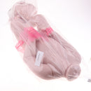 Unpainted 22inch Reborn Kits Full Body Vinyl Blank Mold Newborn Awake Baby Boy Doll Kids Hands-on Toy