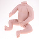 Real Touch Silicone 22inch Reborn Awake Baby Girl Doll Kits Head Full Limb Body Mold Adult Collections