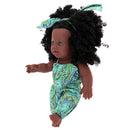Black Skin Girl Dolls Fashion African American Doll Lifelike 12 inch Baby Play Dolls For Kids Perfect Gift