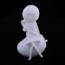 Gypsum Doll Crafts for Kids Toy DIY Plaster Painted Dolls with Pigments and Paintbrushes