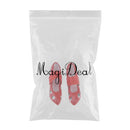 Pair Of 1/12 Dollhouse Miniature High Heel Shoes Sandals Clothes Accessories