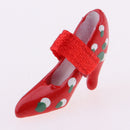 Pair Of 1/12 Dollhouse Miniature High Heel Shoes Sandals Clothes Accessories