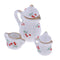 1/12 Dollhouse Miniature Porcelain Tea Pot Kettle Set Room Item Decoration