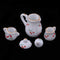 1/12 Dollhouse Miniature Porcelain Tea Pot Kettle Set Room Item Decoration