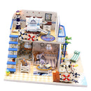 Miniature Dollhouse Kit Decorations With Lights And Furnitures DIY House Craft Kits Best Birthdays Gifts