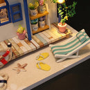Miniature Dollhouse Kit Decorations With Lights And Furnitures DIY House Craft Kits Best Birthdays Gifts