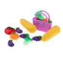 1/6 Dollhouse Dining Room Plastic Vegetable Fruit Set Kids Prentend Toys
