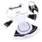 1/4 BJD Smart Doll Clothes for Dollfie DOD SD DD Dress Hairband Apron Maid Uniform Cosplay Outfit White