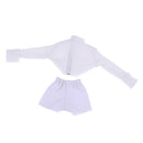 Doll Clothes Suit Knitted Top + Shart Pants For 1/6 Blythe Licca Azone Dolls Casual Wear Accs