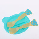 5 Pieces Plastic Cutlery Set Tableware Model For 25cm Mellchan Baby Dolls
