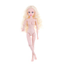 Large Chest Female Body with Head Ball Jointed Doll Nude Body for 1/4 BJD LUTS KID DOC Action Figures