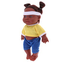 Washable Soft Body Doll African Girl Doll For Children 18 Months Or Older