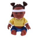 Washable Soft Body Doll African Girl Doll For Children 18 Months Or Older