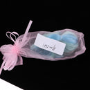 Gradient Color Long Curled Hair Dolls Wig with Head Scalp Shell for Petite Blythe Custom DIY Making Dressing Blue Green