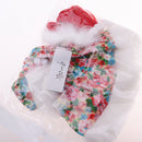 Fashion Plush Floral Dress Boots Antlers Hairpin Clothes for 12inch Blythe Azone Pullip Doll Christmas Costume