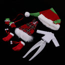 Lovely Christmas Costume Clothes for 12" Blythe Takara Azone Doll Shirt Suspender Dress Boots Hat Party Outfit