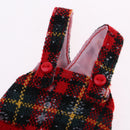 Lovely Christmas Costume Clothes for 12" Blythe Takara Azone Doll Shirt Suspender Dress Boots Hat Party Outfit