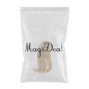1/3 Ball Joint Doll 9-10inch BJD Full Wig Light Gold Hair for DOD LUTS DZ Volks Doll Hairpiece Supplies Accessory