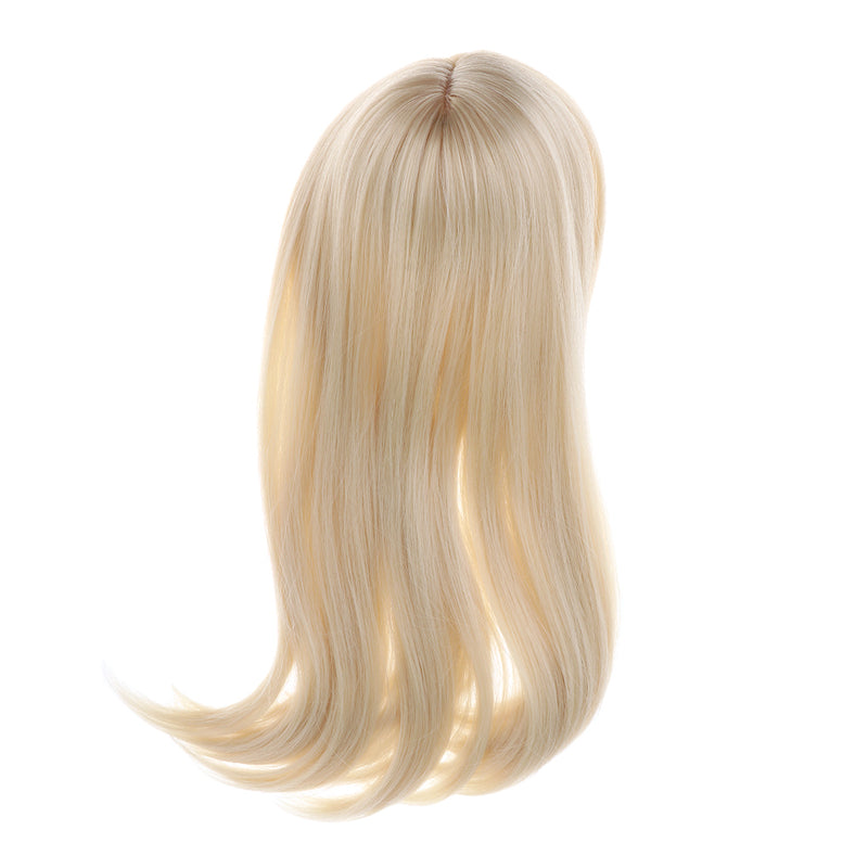 1/3 Ball Joint Doll 9-10inch BJD Full Wig Light Gold Hair for DOD LUTS DZ Volks Doll Hairpiece Supplies Accessory