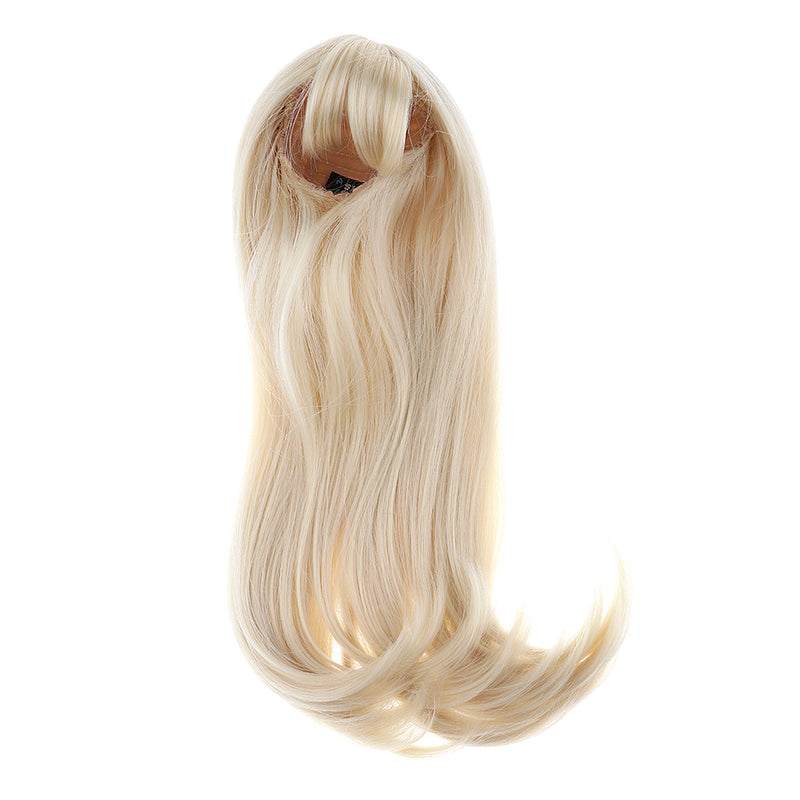 1/3 Ball Joint Doll 9-10inch BJD Full Wig Light Gold Hair for DOD LUTS DZ Volks Doll Hairpiece Supplies Accessory