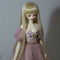 1/3 Ball Joint Doll 9-10inch BJD Full Wig Light Gold Hair for DOD LUTS DZ Volks Doll Hairpiece Supplies Accessory