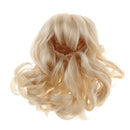 1/3 Ball Joint Doll BJD Full Wig Pear Flower Curly Hair 9-10inch for DOD LUTS DZ Volks Doll Hairpiece Supplies Accessory