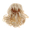 1/3 Ball Joint Doll BJD Full Wig Pear Flower Curly Hair 9-10inch for DOD LUTS DZ Volks Doll Hairpiece Supplies Accessory