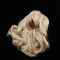 1/3 Ball Joint Doll BJD Full Wig Pear Flower Curly Hair 9-10inch for DOD LUTS DZ Volks Doll Hairpiece Supplies Accessory