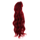 BJD Doll Wave Curly Wig 9-10 inch 22-24cm for 1/3 DOD SD DZ Dollfie Long Gold Hair with Bangs DIY Accessories